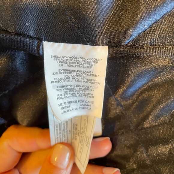 J Crew Lodge Coat in Speckled Boucle - Picture 8 of 10